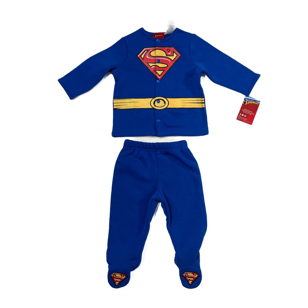 SUPER MAN BABY SET SIZE 3/6M